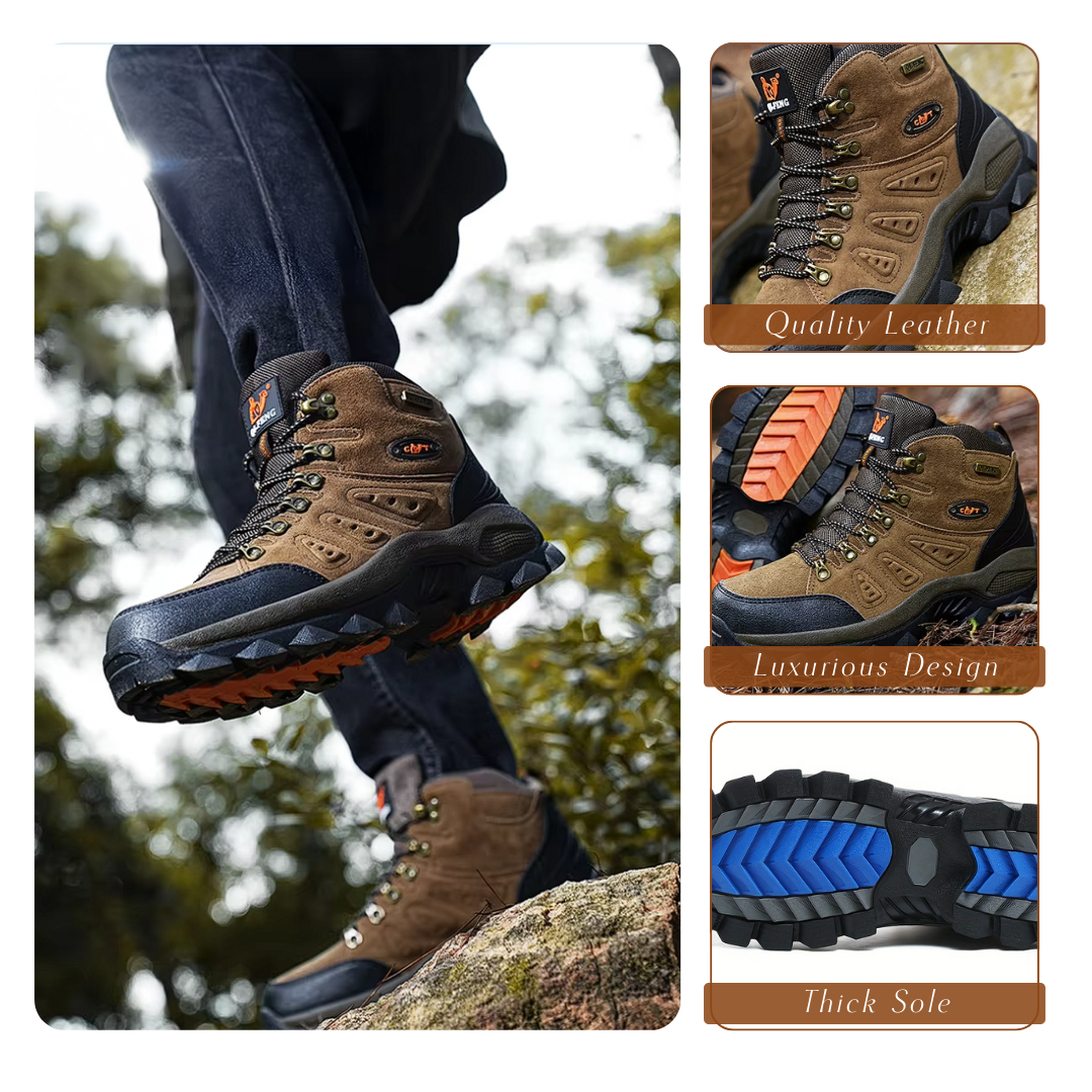 Ethan | Rugged Orthopedic Waterproof Hiking Boots