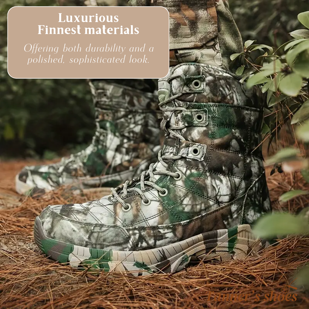 Arjun | Men's High Camo Durable Boots