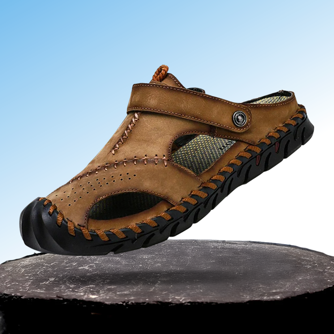 Carter | Classic Men Soft Orthopedic Sandals