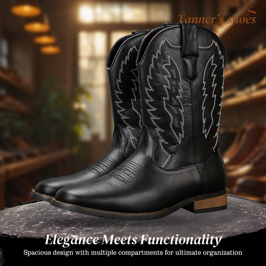 Jakob | Classic Mid-calf Western Boots