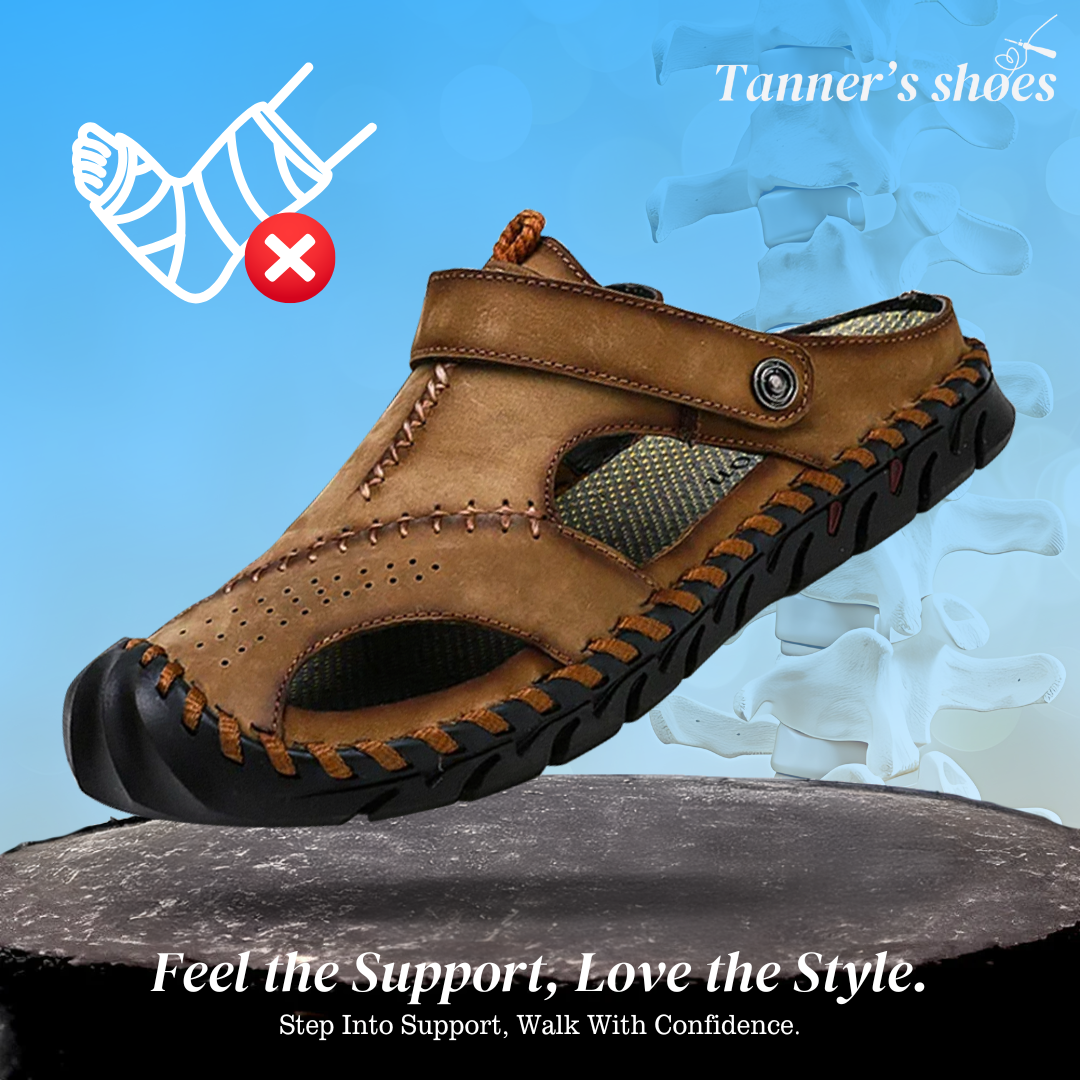 Carter | Classic Men Soft Orthopedic Sandals