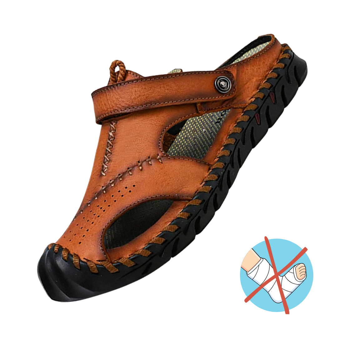 Carter | Classic Men Soft Orthopedic Sandals