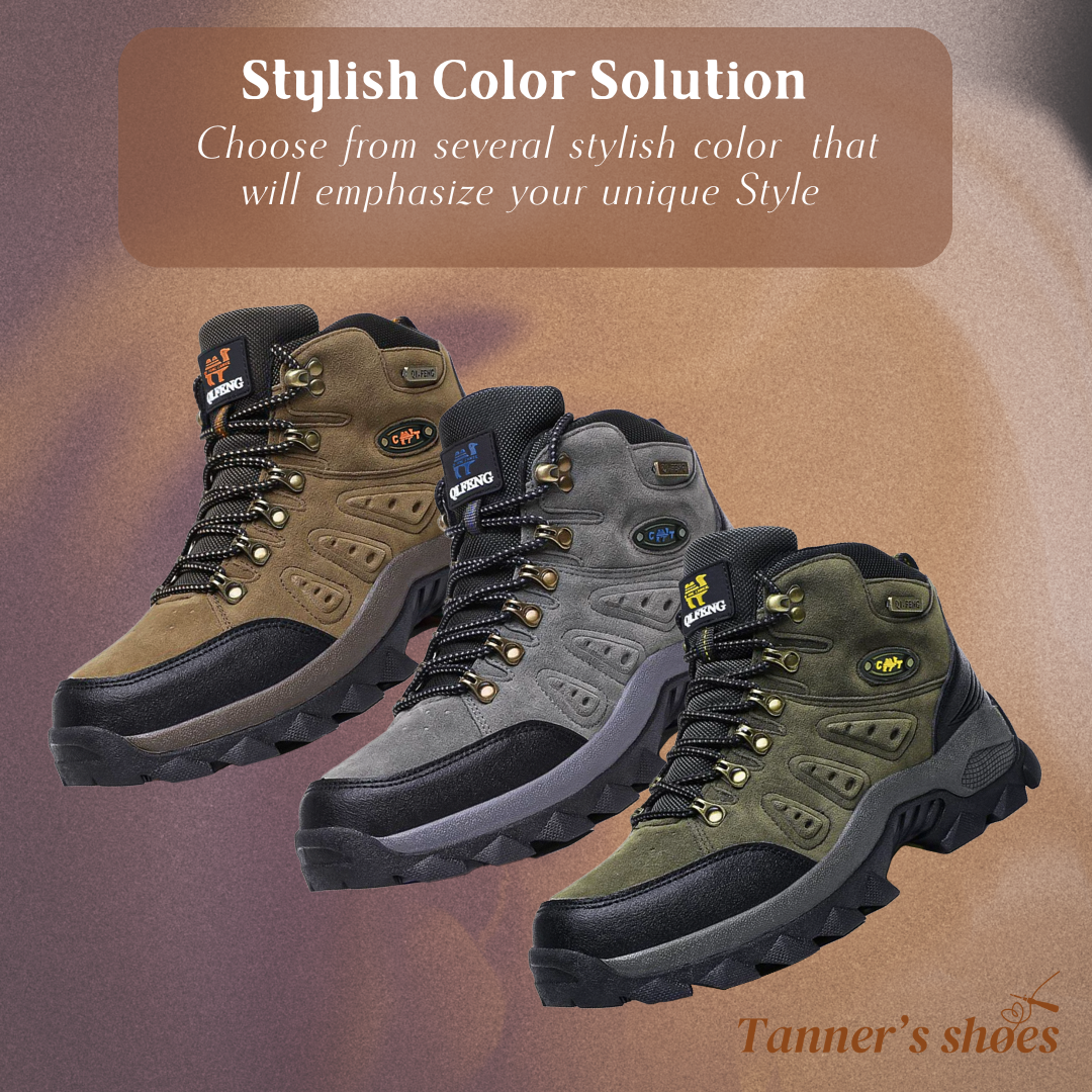 Ethan | Rugged Orthopedic Waterproof Hiking Boots