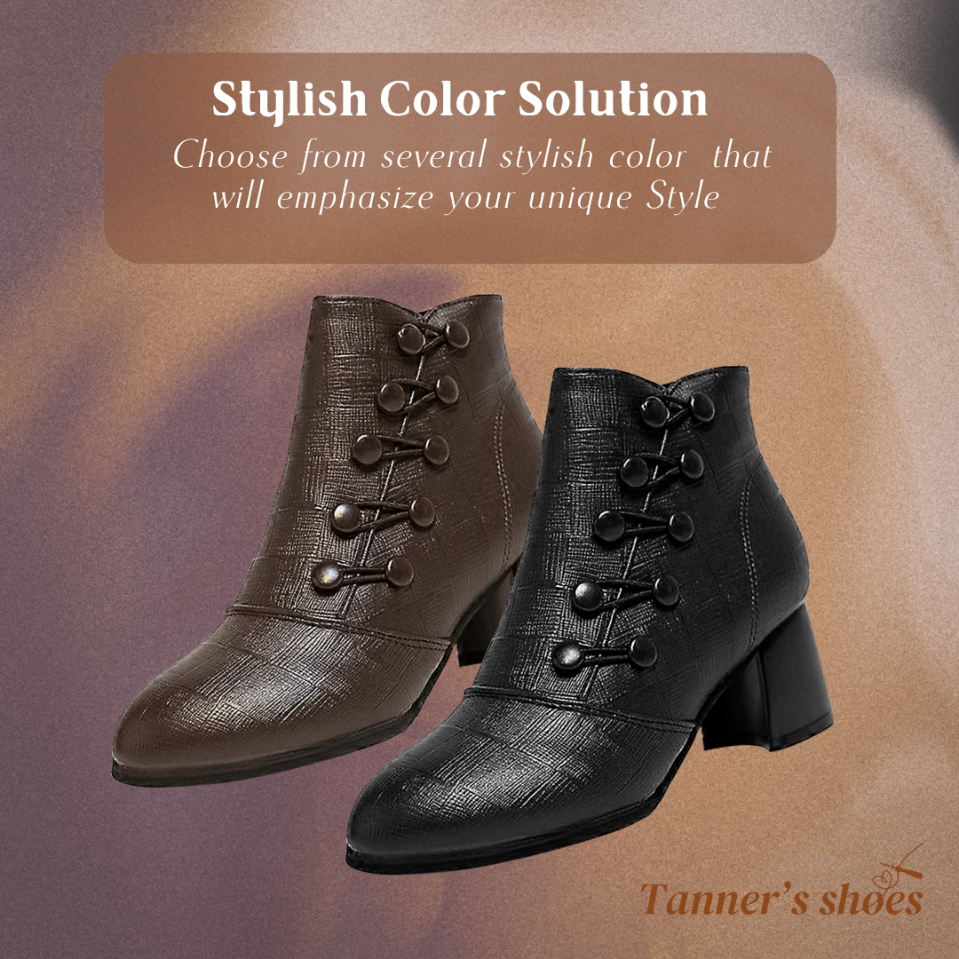 Hazel | Chunky Ankle Boots