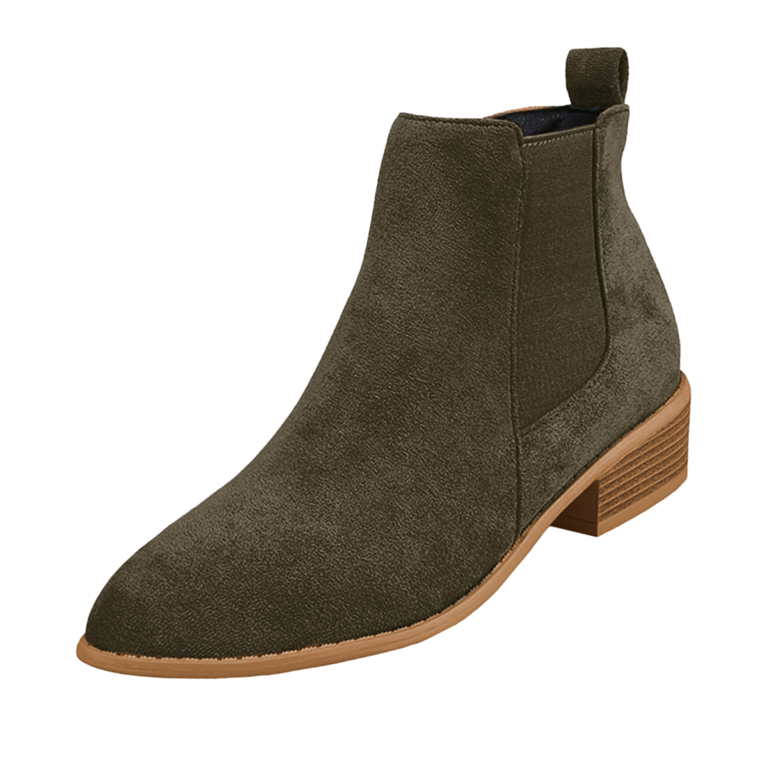 Clara | Pointed-Toe Zipper Boots