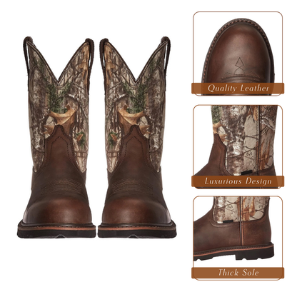 Nicklas | Vintage-Inspired Men's Leather Boots