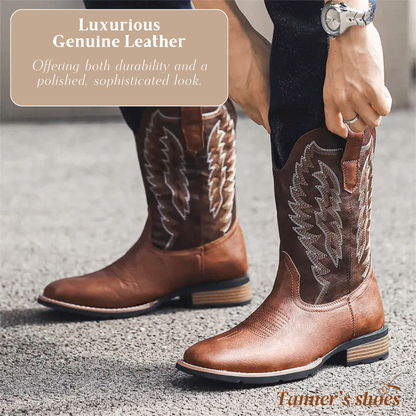 Jakob | Classic Mid-calf Western Boots