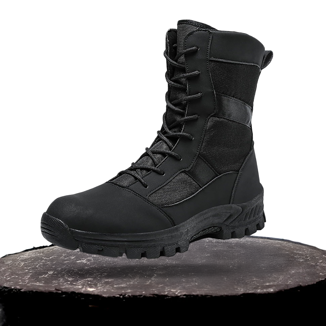 Hugh | Men's High Camouflage Tactical Military Boots