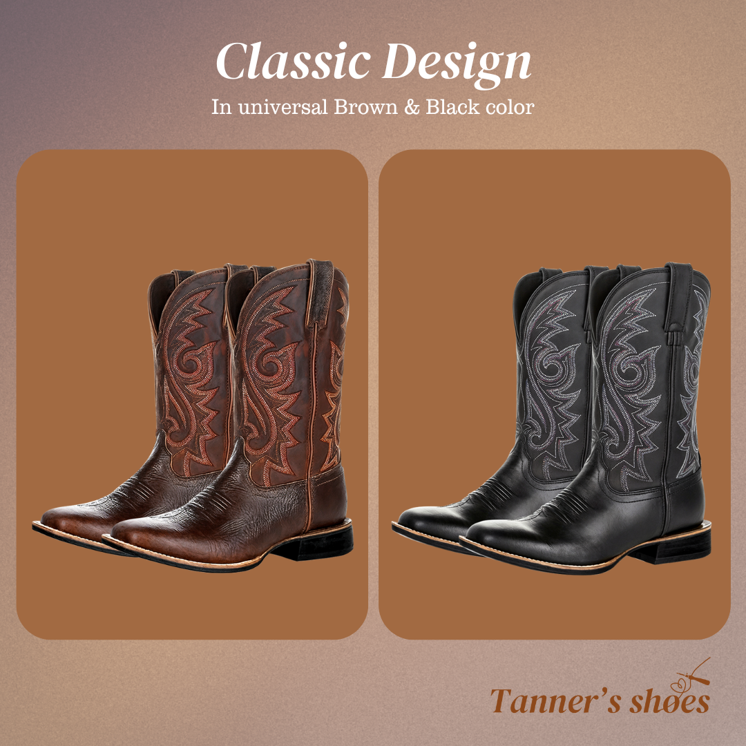 Kian | Rustic Embroidery Midcalf Boots