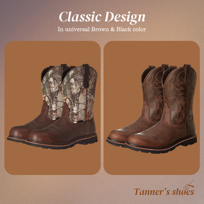 Nicklas | Vintage-Inspired Men's Leather Boots