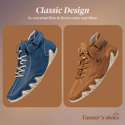 Collerina | Comfortable Orthopedic High Shoes Made of Faux Leather