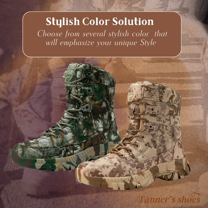 Arjun | Men's High Camo Durable Boots