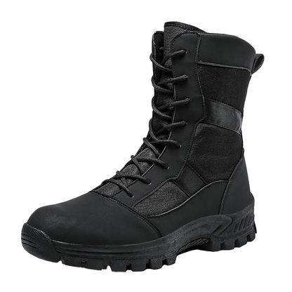 Hugh | Men's High Camouflage Tactical Military Boots