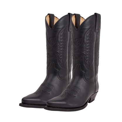 Aurora | High Heel Pointed Toe Leather Boots for Women