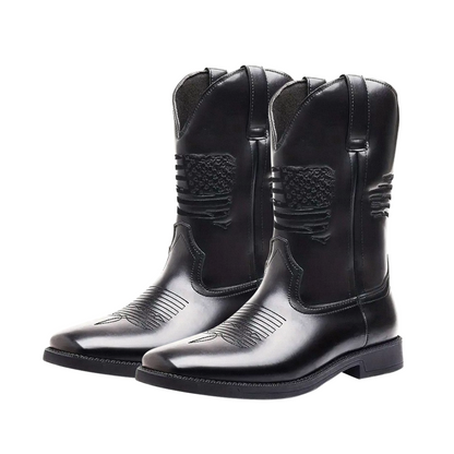 Leo | Western Style Stitched Boots