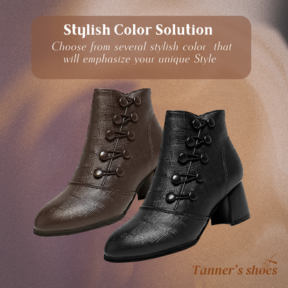 Hazel | Chunky Ankle Boots